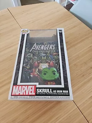 Buy Funko Pop Comic Covers Skrull As Iron Man WonderCon #16 • 10£