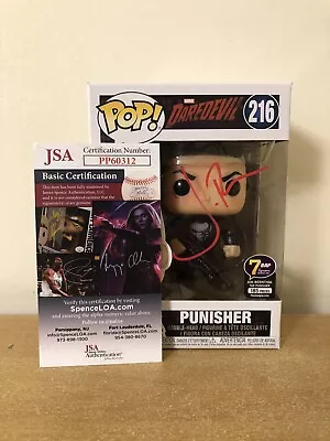 Buy The Punisher 216 Marvel Funko Pop Figure Signed By Jon Bernthal 7Bap In Stack  • 200£