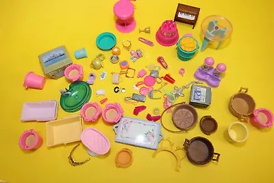 Buy Accessories For Barbie And Other Dolls 70pcs No H8 • 15.17£
