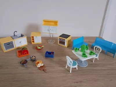 Buy Playmobil Kitchen Set Furniture Doll House Parts • 5.90£