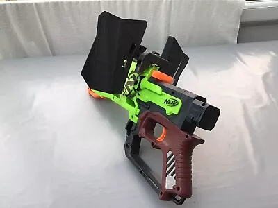 Buy Nerf Zombie Crossfire Blaster  With Rare Pop-up Shield • 8.99£