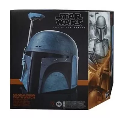 Buy Hasbro Star Wars The Black Series Mandalorian Death Watch Helmet Boxed • 120£