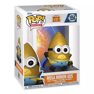 Buy PREORDER #1554 Mega Minion Gus - Despicable Me 4 Funko POP - Genuine Brand New • 24.99£