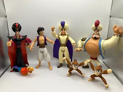 Buy Vintage 1993-1992 Mattel Disney Aladdin Figures  Bundle • 15£