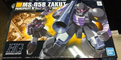 Buy Bandai Gundam HG HGUC 068 Zaku I Black Tri Star MS-05B 1/144 Model • 23£