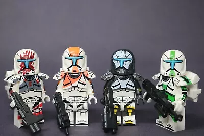 Buy Custom Star Wars Minifig Delta Squad Clone Commando Bundle • 11.99£
