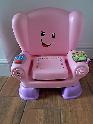 Buy Fisher-Price CFD39 Activity Toy Chair - Pink • 6£