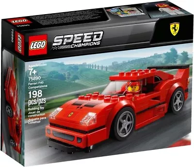 Buy LEGO 75890 Speed Champions Ferrari F40 Competizione Racing Driver Minifigure New • 16£