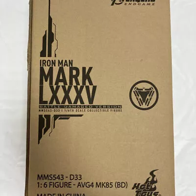 Buy Used Hot Toys Movie Masterpiece Diecast Iron Man Mark 85 Battle Damage Version 9 • 513£