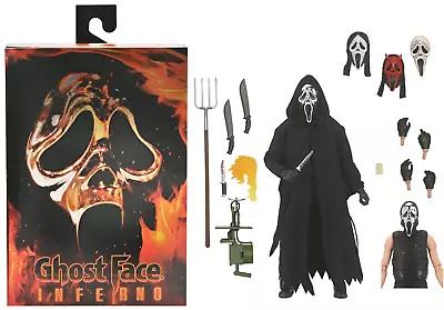 Buy Ultimate Ghost Face Inferno 7″ Scale Action Figure - NECA • 44.95£
