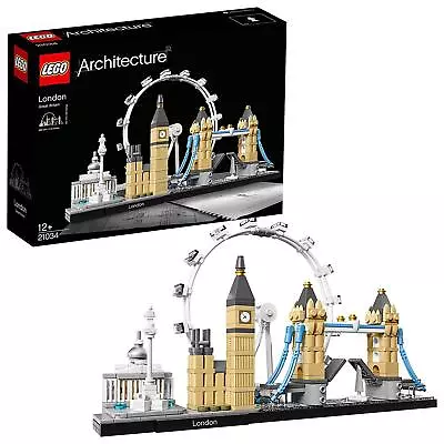 Buy LEGO Architecture 21034 London, Home Décor, Collectable Building Set, 12+ • 36.68£