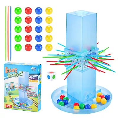Buy Stick Pull Game Stick Games Mattel Ker Plunk Stack Toy For 2-4 Players /Ages 5+ • 10.77£