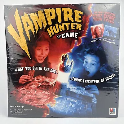 Buy NEW VAMPIRE HUNTER The Game 2002 Board Game Sealed & New Milton Bradley Complete • 34.48£