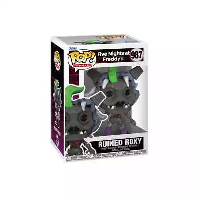 Buy PREORDER 987 Ruined Roxy Five Nights At Freddy Funko POP Genuine New • 25.99£