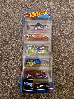 Buy Mattel Hot Wheels 5 Pack Toy Car Diecast X-Raycers HTV41 Brand New • 9.99£