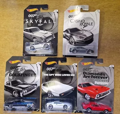 Buy James Bond 007 Hot Wheels Die-cast Car Job Lot Collection Boxed • 19.99£