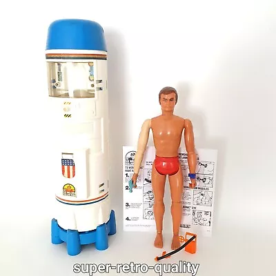 Buy Kenner Six Million Dollar Man Bionic Repair Station Arm Chips Skin Gun Tank • 139£