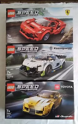 Buy Lego Speed Champions: 76895 76900 76901 • 85£