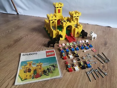 Buy LEGO 375 CASTLE 1978, Great Condition, 100% Complete With Instructions. • 125£