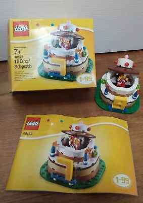 Buy LEGO Seasonal: Birthday Table Decoration (40153) COMPLETE With Box + Instruction • 14.99£