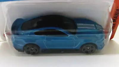 Buy 2015 FORD MUSTANG  SHELBY GT350R (Blue) 1:64 Hot Wheels Diecast Sports Car • 6.79£