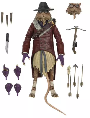 Buy Tmnt Universal Monsters Ninja Turtles Splinter Van Helsing Action Figure NECA • 52.54£