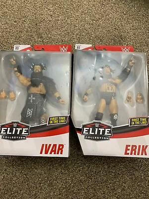 Buy WWE Mattel Elite Series 80 Viking Raiders Ivar And Erik BNIB • 19.99£