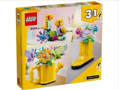 Buy LEGO CREATOR 3 In 1:  Flowers In Watering Can (31149) • 18.95£