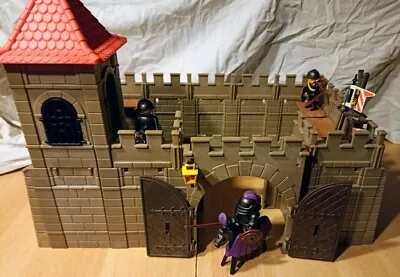 Buy Vintage Playmobil Black Knight Medieval Castle Set 3446 3669 3265 • 67£