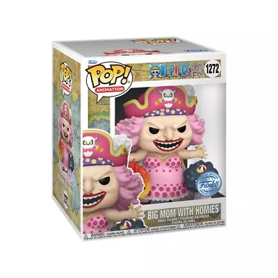 Buy Funko Pop! Big Mom With Homies #1272 One Piece 6-inch Funko  • 30£