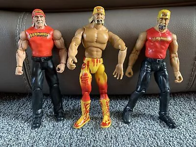 Buy WWE Elite Hulk Hogan Collection - WWF Figure Toy Bundle Hulkmania • 25.95£