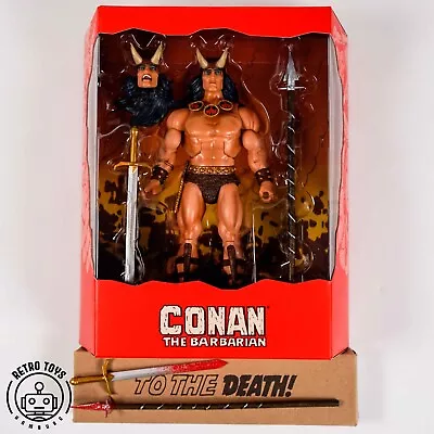 Buy COMIC CONAN THE BARBARIAN + Weapons Pack Ultimates Super7 Action Figure Ultimate • 101.06£