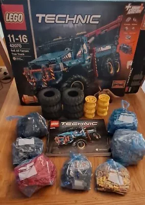 Buy Lego Technic 6x6 All Terrain Tow Truck 42070 Fully Complete 40th Anniversary Set • 99£