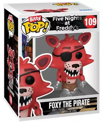 Buy Funko Pop - Bitty Pop - Five Nights At Freddy's - Foxy The Pirate - 109 • 4£