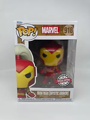 Buy Funko Pop! Marvel #918 Iron Man (Mystic Armor) (Special Edition) • 12.99£