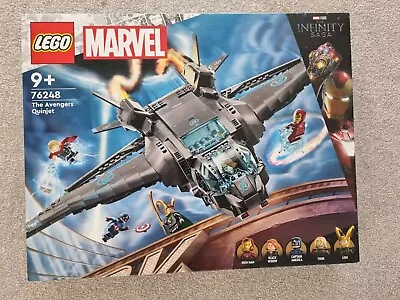 Buy LEGO Marvel: The Avengers Quinjet (76248) - New And Sealed • 74.99£