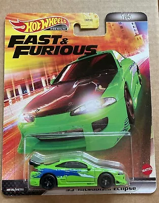 Buy Mitsubishi Eclipse Green Fast And Furious Hot Wheels • 19.99£
