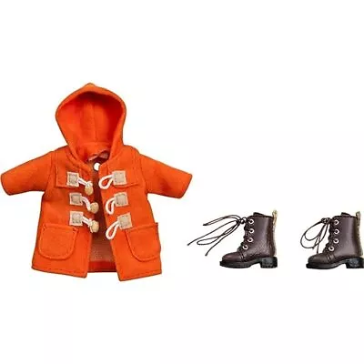 Buy Nendoroid Doll Warm Clothing Set Boots & Duffle Coat (Orange) W/ Tracking NE FS • 60.29£