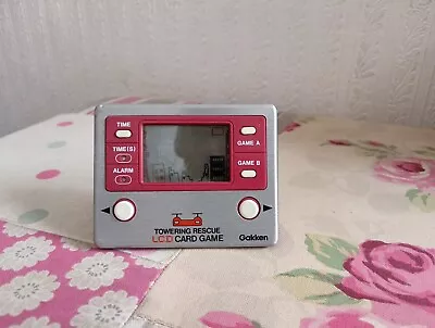 Buy Gakken Rare Vintage Lcd Towering Rescue Micro Game Spares And Repairs  • 49.99£