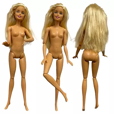 Buy Barbie Made To Move Fully Articulated  Doll Nude 2015 VGC • 13.99£