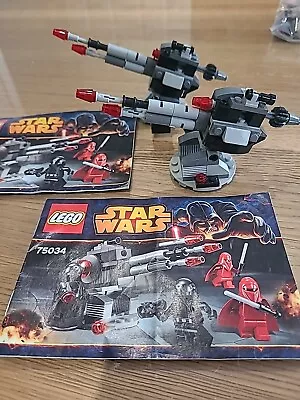 Buy Lego Star Wars - 75034 Death Star Troopers, Instructions. No Box Or Minifigs X 2 • 3£