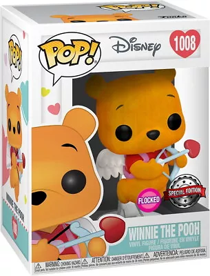 Buy Disney - Winnie The Pooh 1008 Special Edition Flocked - Funko Pop! - Vinyl Figure • 33.15£