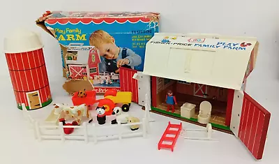 Buy Vintage 1967 Fisher Price Family Play Farm -D338 • 20£