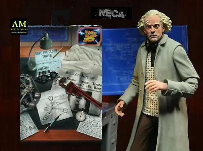 Buy -=] NECA - Back To The Future Doc Brown Ultimate A.Figure [=- • 49.67£