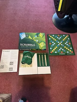 Buy Complete Board Game - Scrabble Original - Mattel - 2012 • 2.20£