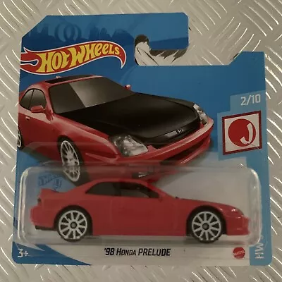 Buy Hot Wheels ‘98 Honda Prelude (Red) 1:64 Mattel Diecast • 4£