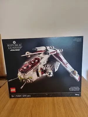 Buy Lego Star Wars 75309 Ucs Republic Gunship 1st Edition Misprint Box Brand New  • 335£