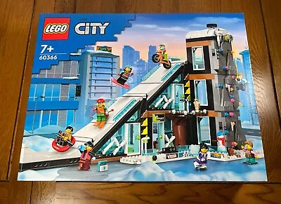 Buy LEGO City 60366 Ski And Climbing Center Age 7+ 1045pcs • 84.95£