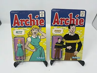 Buy Lot Of 2 X Super7 Archie Comics 3.75  Action Figures Reggie And Betty Brand New • 22.99£