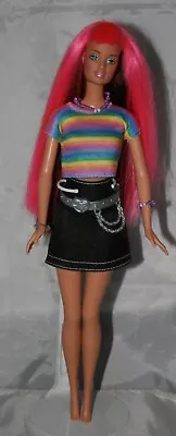 Buy Teresa Barbie Mattel Ever Flex Jam N Glam Size Rockstar Music Star 2012 Rare • 16.89£